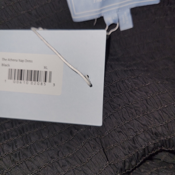 Hill House Home Athena Black Nap Dress NWT - Picture 6 of 7